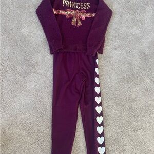 Place Kids Matching Set - Purple and Gold